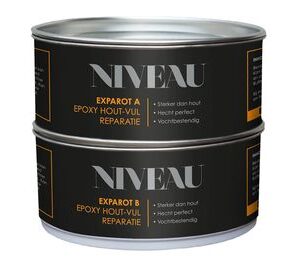 Exparot hout-rot-vuller van Niveau